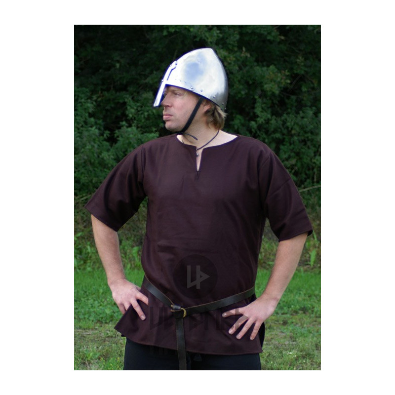 Vikinga Tunika Kort ärm - Brun Vikinga Tunika Kort ärm - Brun