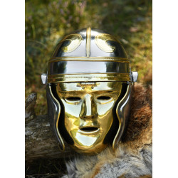 Hjälm Gallisk med ansikte